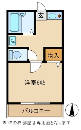 第８松浦コーポの物件間取画像